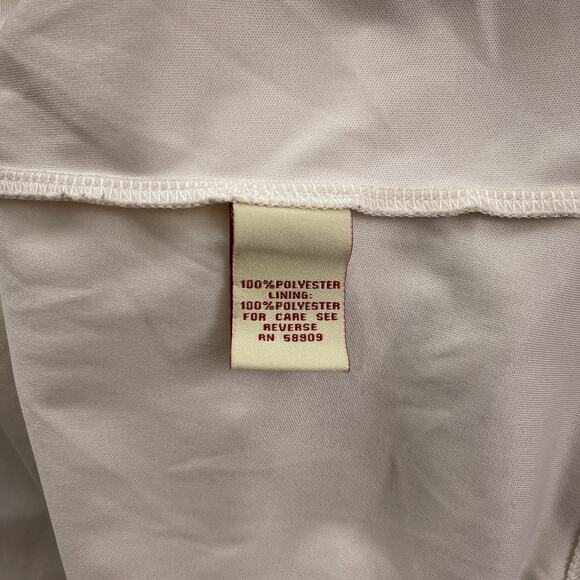 Reba Dress Women XL Floral Print Midi Hi-Low Ruffle Faux Wrap Chiffon Boho - Picture 8 of 10